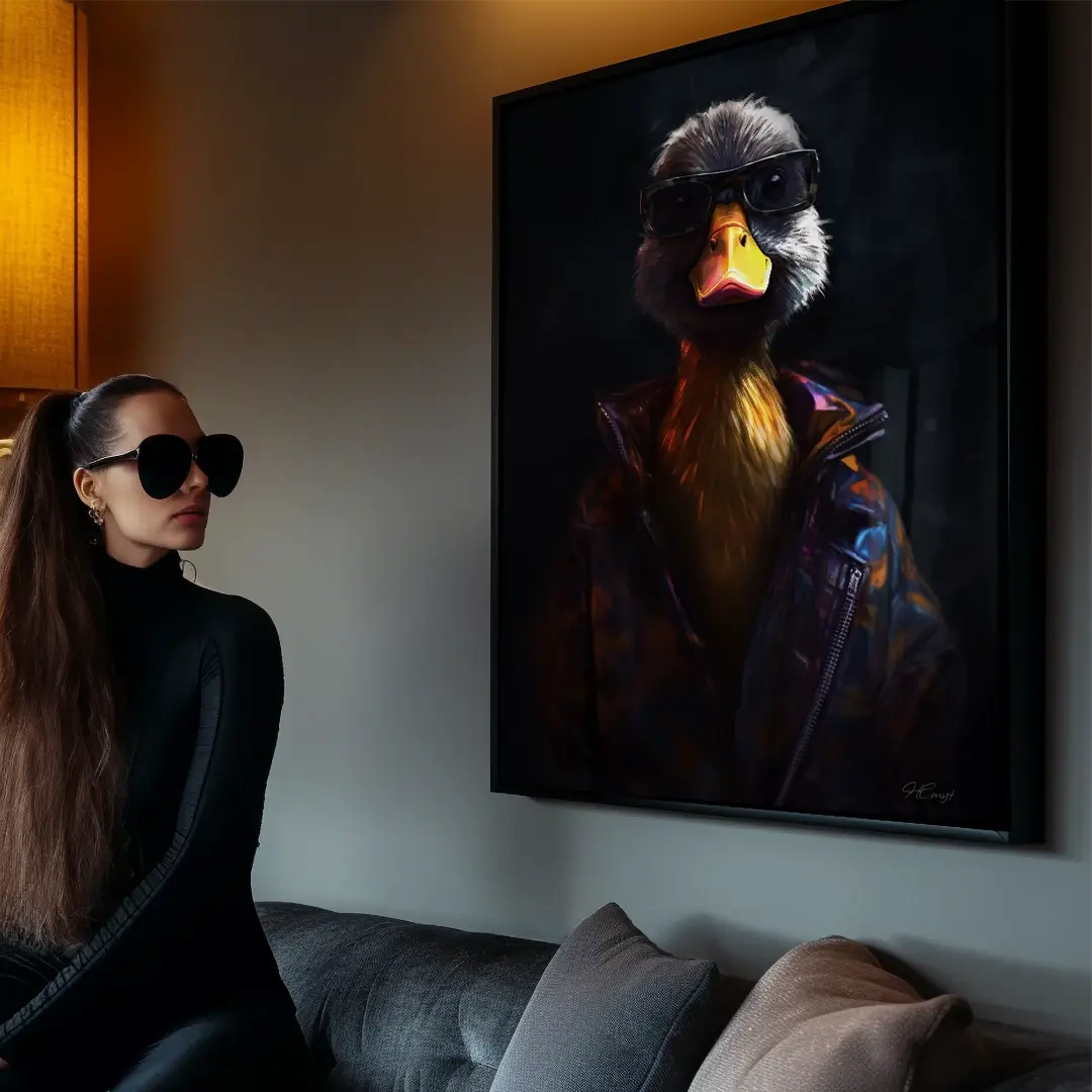 duck wall art