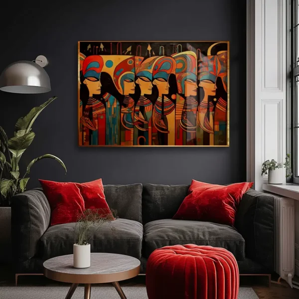 indian americans wall art