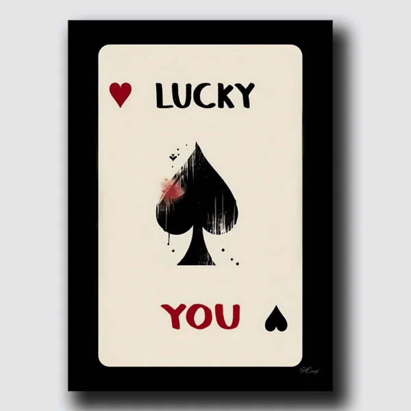 lucky you playing cards