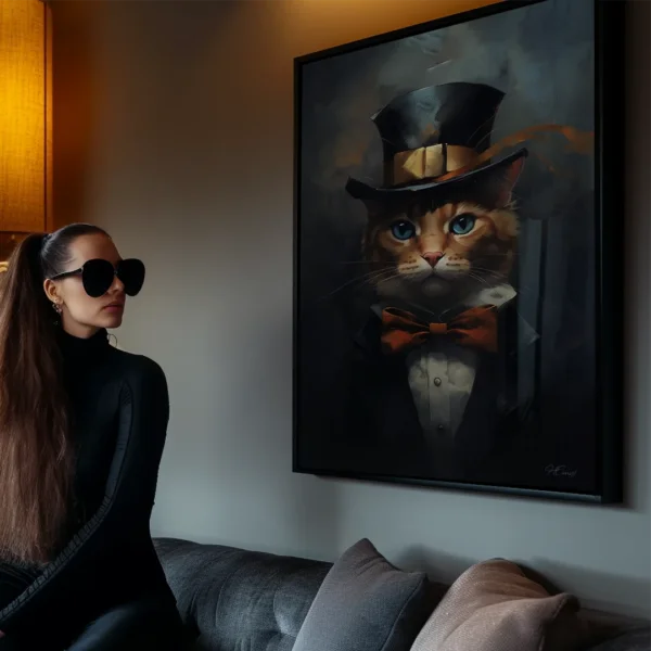 orange cat