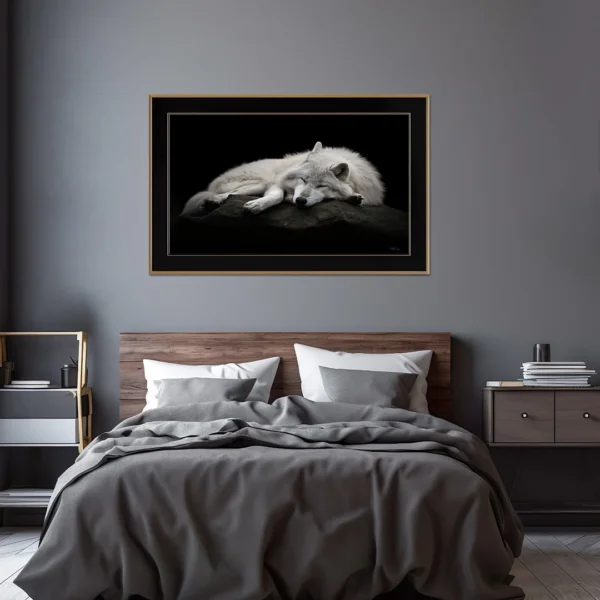 sleeping wolf